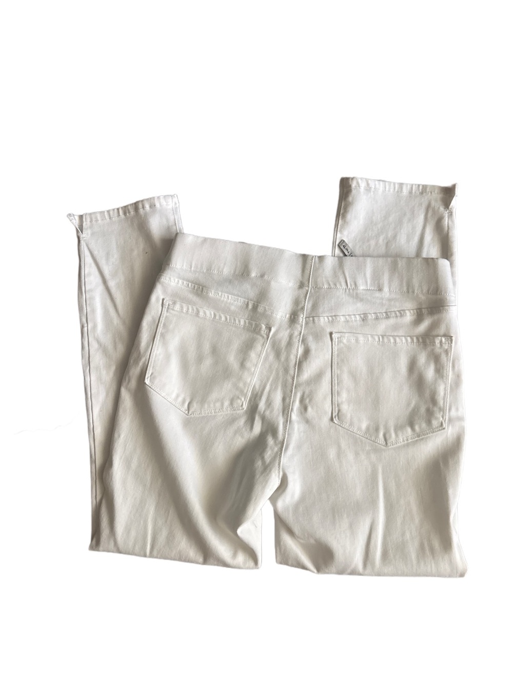 NYDJ White Ankle Crop Jeans - Picture 4 of 4